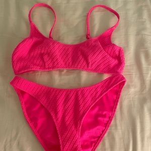 Triangl Pink Bikini nwot!